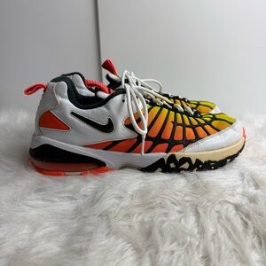 NIKE AIR MAX 120 HYPER ORANGE RUNNING SHOES TRAINERS